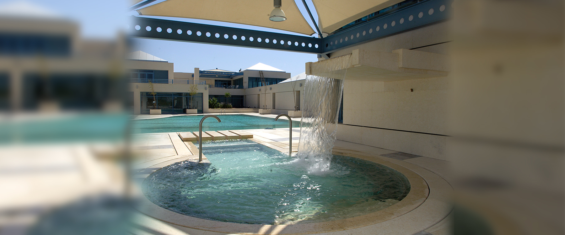 Water facilities feature and pool area - KCPC